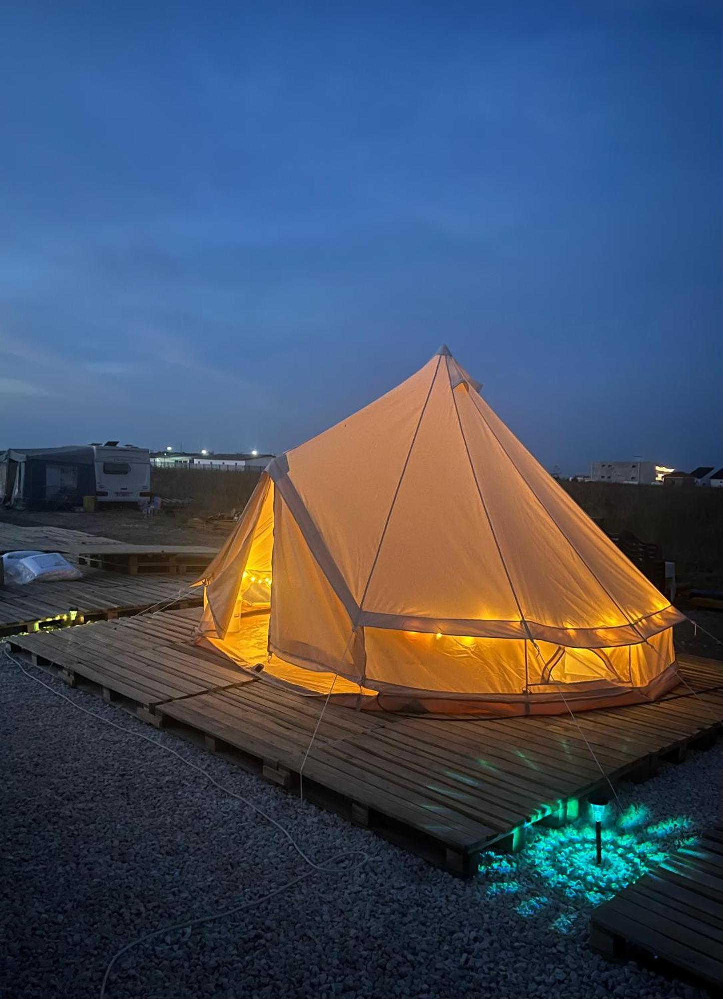 Meme Glamping Hotel คอร์บู ภายนอก รูปภาพ