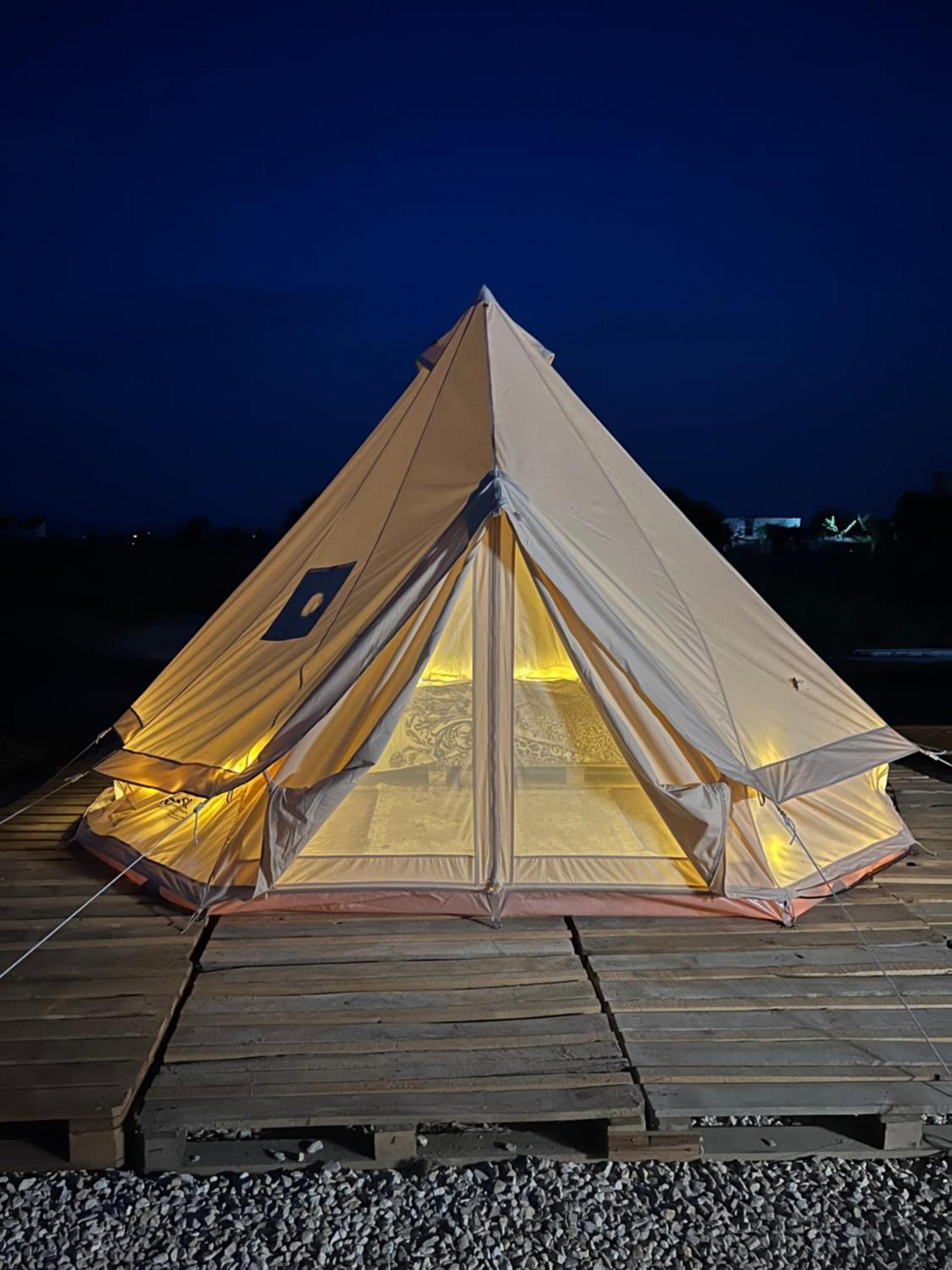 Meme Glamping Hotel คอร์บู ภายนอก รูปภาพ